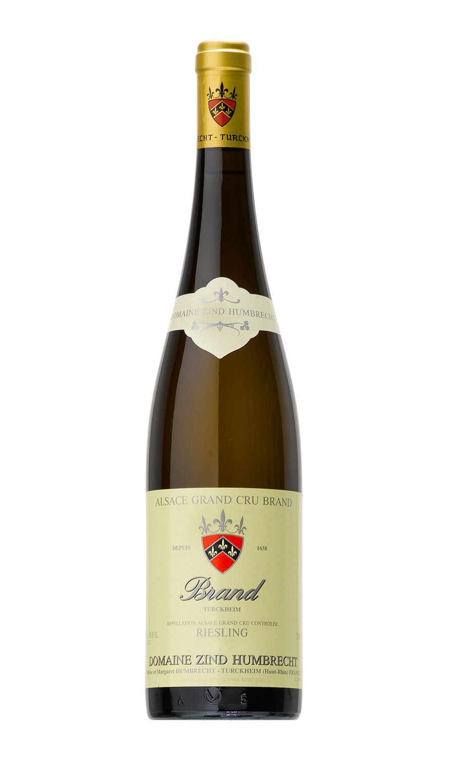2016 - Brand Riesling Grand Cru Zind Humbrecht - 6x75cl – Goedhuis ...
